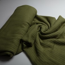 Вязаное полотно  косичка травяная