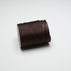 Кант атласный ширина 11мм, цвет темно коричневый, в упаковке 65,8 