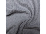 Вязаное полотно косичка серая